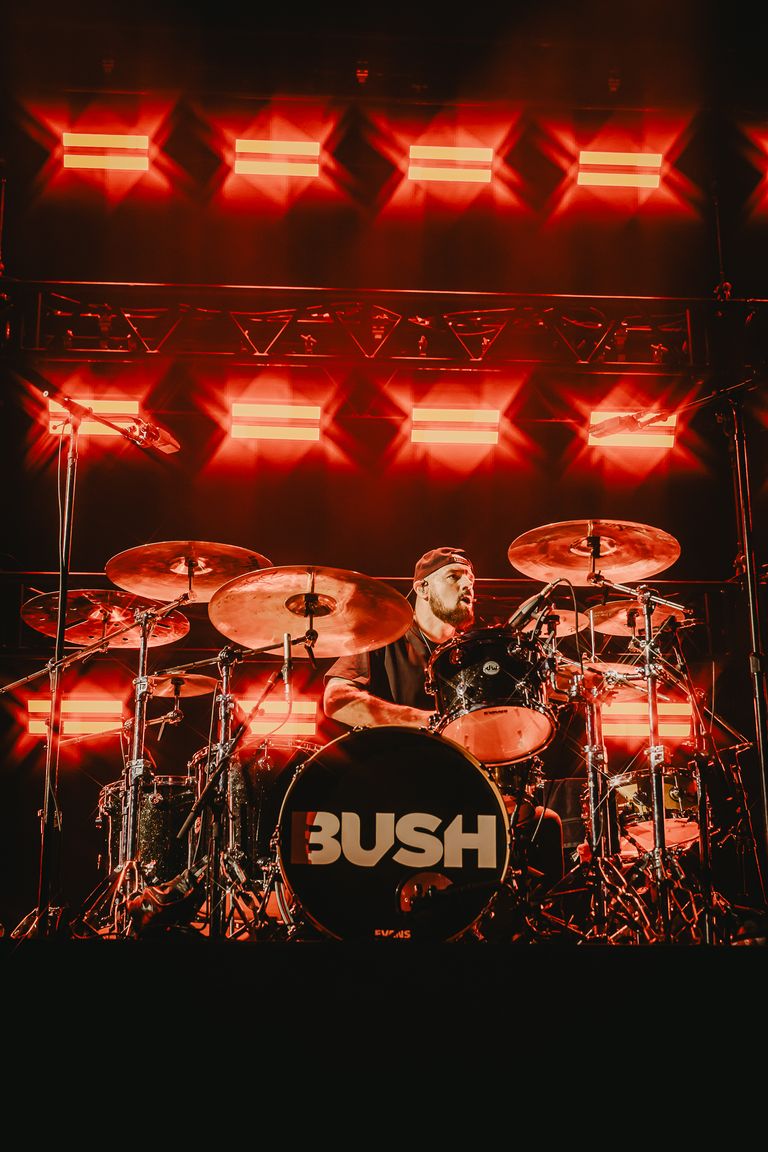 Bush performing live at AEC Theatre in Adelaide